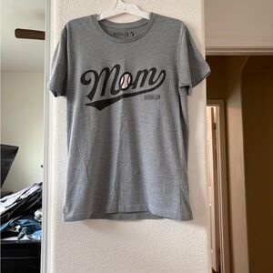 Baseballism Gray Graphic T-Shirt